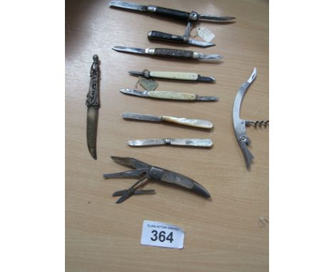  Sale Item:    SILVER FRUIT KNIVES & PEN KNIVES (AF)  Vat Status:   No Vat   Buyers Premium:  This lot is subject to a Buyers