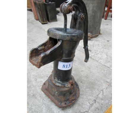  Sale Item:    PART CAST IRON WATER PUMP (AF)   Vat Status:   No Vat   Buyers Premium:  This lot is subject to a Buyers Premi