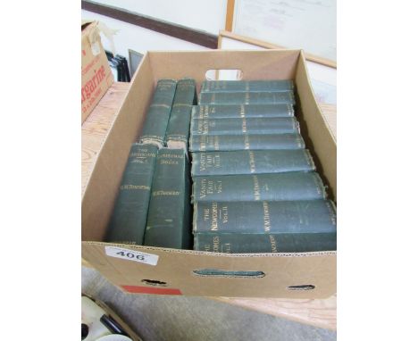  Sale Item:    SET 13 W M THACKERAY BOOKS (AF)   Vat Status:   No Vat   Buyers Premium:  This lot is subject to a Buyers Prem