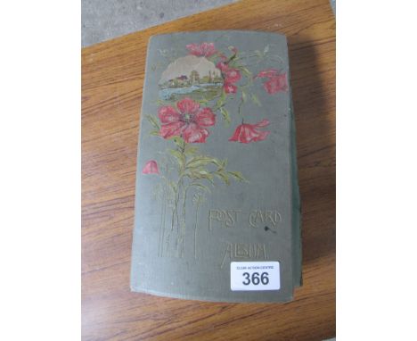  Sale Item:    POSTCARD ALBUM (AF)   Vat Status:   No Vat   Buyers Premium:  This lot is subject to a Buyers Premium of 15% +
