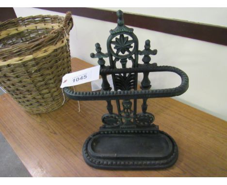  Sale Item:    METAL STICK STAND   Vat Status:   No Vat   Buyers Premium:  This lot is subject to a Buyers Premium of 15% + V