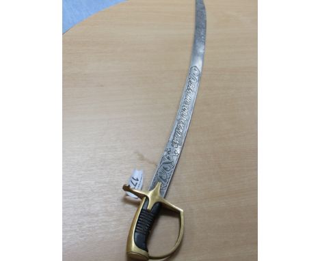  Sale Item:    POLISH SWORD   Vat Status:   No Vat   Buyers Premium:  This lot is subject to a Buyers Premium of 15% + Vat @ 