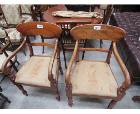  Sale Item:    2 CARVER CHAIRS   Vat Status:   No Vat   Buyers Premium:  This lot is subject to a Buyers Premium of 15% + Vat