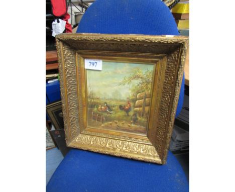  Sale Item:    PAINTING POULTRY BY R DAVIDSON (FRAME AF)  Vat Status:   No Vat   Buyers Premium:  This lot is subject to a Bu