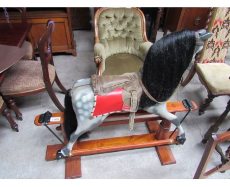  Sale Item:    ROCKING HORSE   Vat Status:   No Vat   Buyers Premium:  This lot is subject to a Buyers Premium of 15% + Vat @