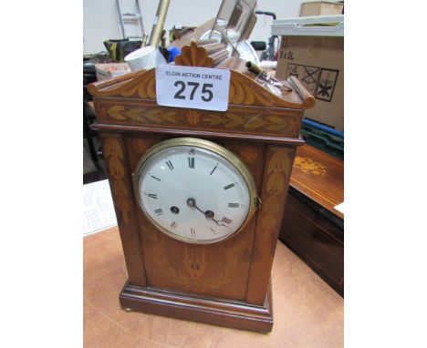  Sale Item:    INLAID FRENCH CLOCK   Vat Status:   No Vat   Buyers Premium:  This lot is subject to a Buyers Premium of 15% +