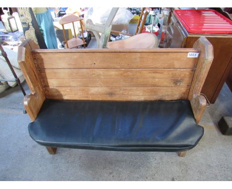  Sale Item:    PEW   Vat Status:   No Vat   Buyers Premium:  This lot is subject to a Buyers Premium of 15% + Vat @ 20%   Add