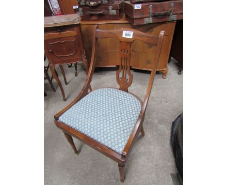  Sale Item:    PARLOUR CHAIR   Vat Status:   No Vat   Buyers Premium:  This lot is subject to a Buyers Premium of 15% + Vat @