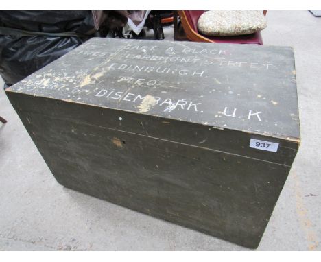  Sale Item:    TRUNK (AF)   Vat Status:   No Vat   Buyers Premium:  This lot is subject to a Buyers Premium of 15% + Vat @ 20