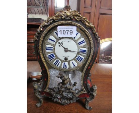  Sale Item:    FRENCH MANTLE CLOCK   Vat Status:   No Vat   Buyers Premium:  This lot is subject to a Buyers Premium of 15% +