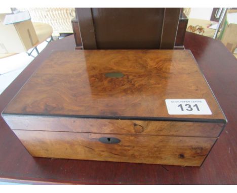  Sale Item:    WRITING BOX (AF)   Vat Status:   No Vat   Buyers Premium:  This lot is subject to a Buyers Premium of 15% + Va