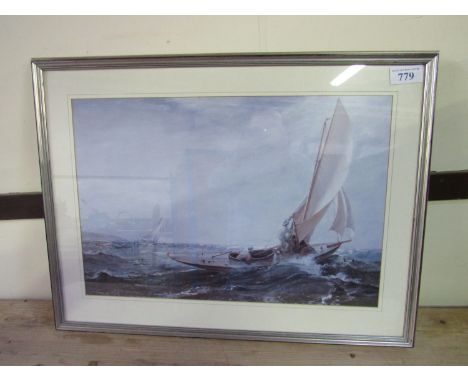  Sale Item:    LARGE PRINT YACHTS   Vat Status:   No Vat   Buyers Premium:  This lot is subject to a Buyers Premium of 15% + 