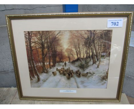  Sale Item:    FARQUHARSON PRINT EVENING GLOW   Vat Status:   No Vat   Buyers Premium:  This lot is subject to a Buyers Premi