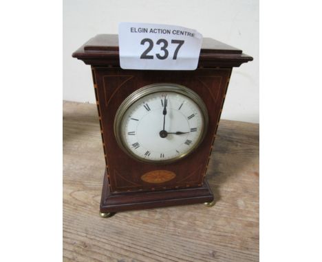  Sale Item:    INLAID MANTLE CLOCK   Vat Status:   No Vat   Buyers Premium:  This lot is subject to a Buyers Premium of 15% +