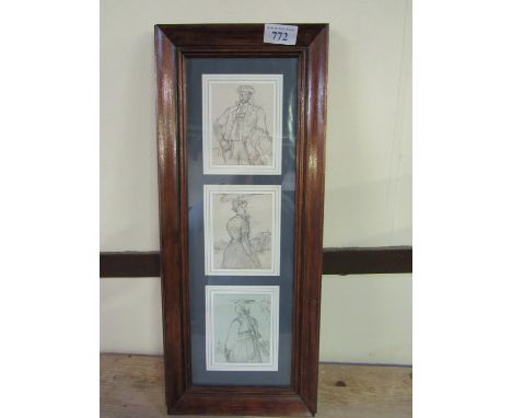  Sale Item:    PICTURE OF 3 DRAWINGS (FRAME AF)   Vat Status:   No Vat   Buyers Premium:  This lot is subject to a Buyers Pre