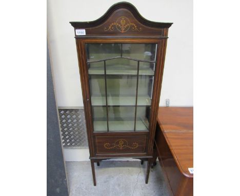  Sale Item:    INLAID DISPLAY CABINET   Vat Status:   No Vat   Buyers Premium:  This lot is subject to a Buyers Premium of 15