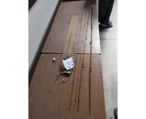  Sale Item:    3 PCE 13 FT GREENHEART SALMON ROD & SPARE TIP  Vat Status:   No Vat   Buyers Premium:  This lot is subject to 