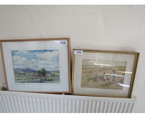  Sale Item:    W C PAINTING BENNACHIE & PRINT   Vat Status:   No Vat   Buyers Premium:  This lot is subject to a Buyers Premi