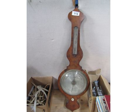  Sale Item:    BANJO BAROMETER BY DE LA ZOUCHE (AF)  Vat Status:   No Vat   Buyers Premium:  This lot is subject to a Buyers 
