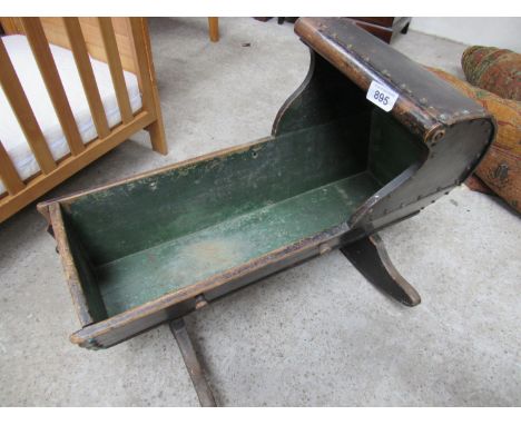  Sale Item:    CHILDS ROCKING CRIB (AF)   Vat Status:   No Vat   Buyers Premium:  This lot is subject to a Buyers Premium of 