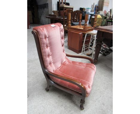  Sale Item:    EDWARDIAN NURSING CHAIR   Vat Status:   No Vat   Buyers Premium:  This lot is subject to a Buyers Premium of 1