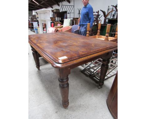  Sale Item:    ELM DINING TABLE 54" X 36"   Vat Status:   No Vat   Buyers Premium:  This lot is subject to a Buyers Premium o