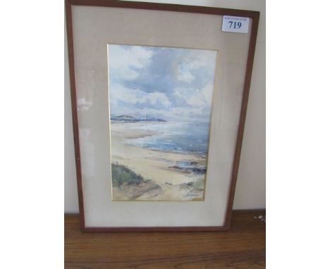  Sale Item:    W C PAINTING DAVID WEST LIGHT HOUSE  Vat Status:   No Vat   Buyers Premium:  This lot is subject to a Buyers P