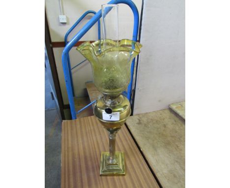  Sale Item:    BRASS OIL LAMP   Vat Status:   No Vat   Buyers Premium:  This lot is subject to a Buyers Premium of 15% + Vat 