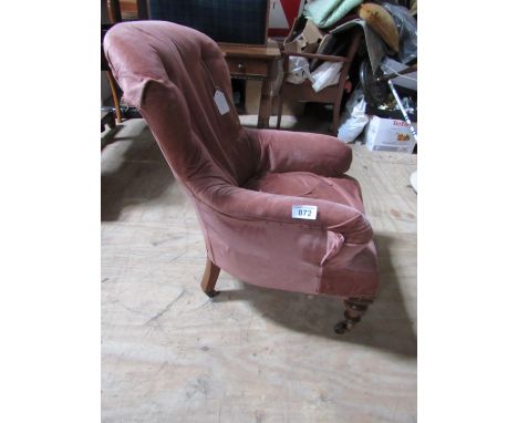  Sale Item:    LADIES EASY CHAIR   Vat Status:   No Vat   Buyers Premium:  This lot is subject to a Buyers Premium of 15% + V