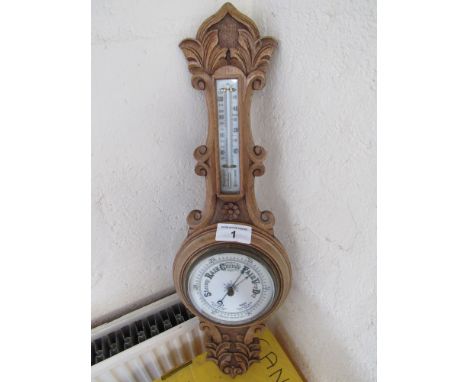  Sale Item:    ANEROID BAROMETER   Vat Status:   No Vat   Buyers Premium:  This lot is subject to a Buyers Premium of 15% + V