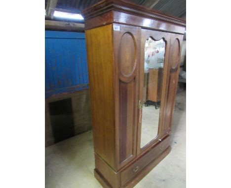  Sale Item:    INLAID WARDROBE (AF)   Vat Status:   No Vat   Buyers Premium:  This lot is subject to a Buyers Premium of 15% 