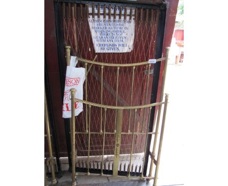  Sale Item:    BRASS SINGLE BED   Vat Status:   No Vat   Buyers Premium:  This lot is subject to a Buyers Premium of 15% + Va