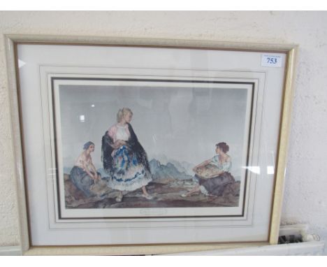  Sale Item:    PRINT BY WILLIAM RUSSELL   Vat Status:   No Vat   Buyers Premium:  This lot is subject to a Buyers Premium of 