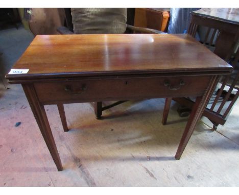  Sale Item:    FOLD OVER TEA TABLE (AF)   Vat Status:   No Vat   Buyers Premium:  This lot is subject to a Buyers Premium of 