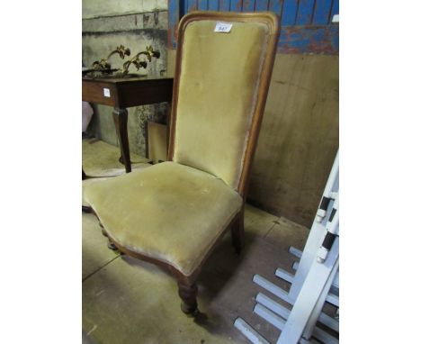  Sale Item:    HALL CHAIR   Vat Status:   No Vat   Buyers Premium:  This lot is subject to a Buyers Premium of 15% + Vat @ 20