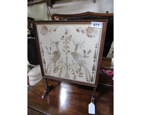  Sale Item:    OAK FIRE SCREEN   Vat Status:   No Vat   Buyers Premium:  This lot is subject to a Buyers Premium of 15% + Vat