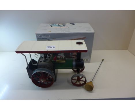 A Mamod steam tractor TEIA 