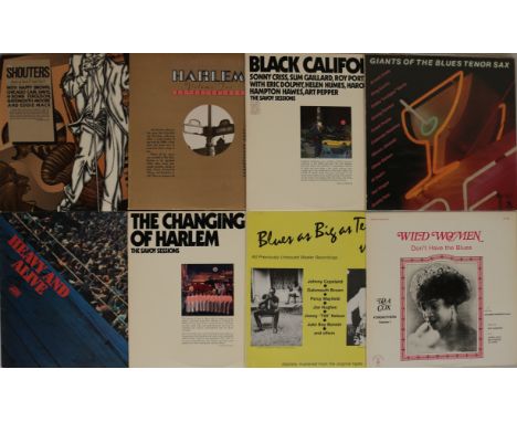 SOUL/R&R/BLUES COMP LPs. 52 LPs, mostly to include Soul/Funk/Blues/Black music compilations. Titles, artists and labels from;