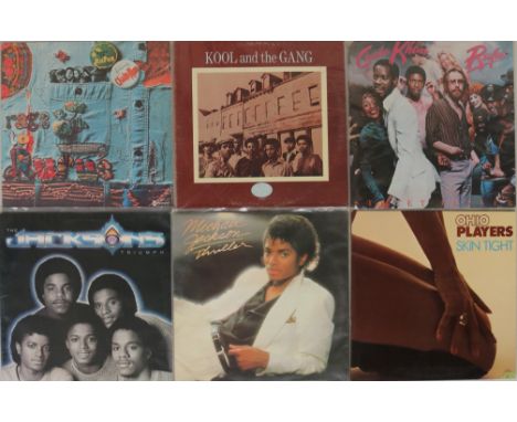 US FUNK LPs. 21 original US LPs to include Sly and the Family Stone - Back on the Right Track (BSK 3303, promo, VG+/VG+), Sly
