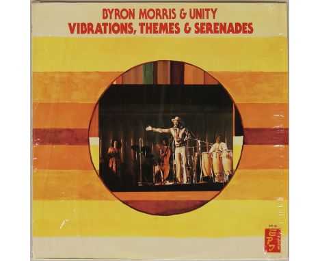 BYRON MORRIS & UNITY - VIBRATIONS, THEMES & SERENADES LP (EPI-03). What we believe to be the very scarce original US pressing