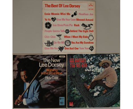 LEE DORSEY. Diggin' down south with Lee Dorsey and here we have 3 x fantastic original UK pressing LPs. Titles are Yes We Can