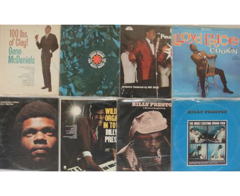 US SOUL LPS. 22 US issue Soul and Blues LPs to include titles from Gene McDaniels, Jerry Butler, Lloyd Price, Billy Preston, 