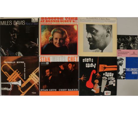 JAZZ/BOP RARITY LPs/EPs. Terrific selection of 6 x LPs and 2 x EPs. Titles are Miles Davis - Kind Of Blue (original UK releas