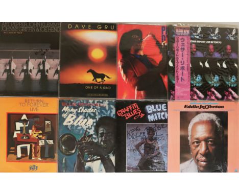 JAZZ LPs - POST BOP/FUSION/CONTEMPORARY. More wicked sounds with 61 x LPs here. Artists/titles include Art Pepper/Klemmer/Gri