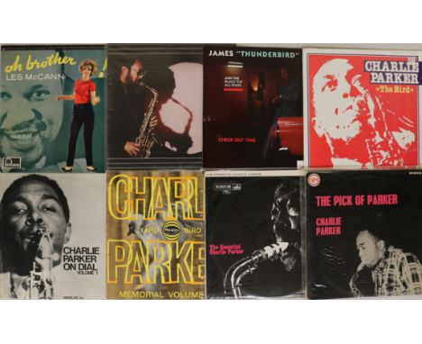 JAZZ - BOP/CONTEMPORARY/COOL LPs. Very cool collection of around 48 x LPs. Artists/titles include Charlie Parker inc. Portrai