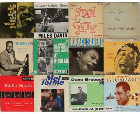 JAZZ EPs. Cool collection of 34 x EPs with some very hard to find titles indeed! Artists/titles include Arnett Cobb - Blow Ar
