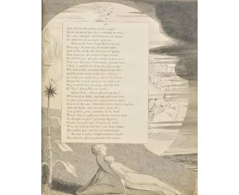 Blake (William). The Complaint, and the Consolation; or, Night Thoughts, by Edward Young, printed by R. Noble, for R. Edwards