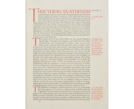 Ashendene Press. Thucydides [History of the Peloponnesian War], Translated into English by Benjamin Jowett, Ashendene Press, 