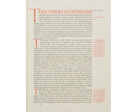 Ashendene Press. Thucydides [History of the Peloponnesian War], Translated into English by Benjamin Jowett, Ashendene Press, 