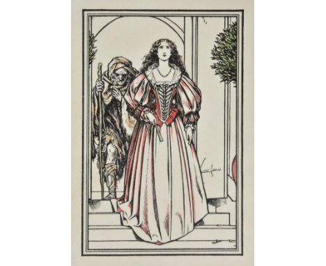 Essex House Press. Flight of the Duchess, by Robert Browning, Essex House Press, 1905,  hand-coloured frontispiece by Paul Wo